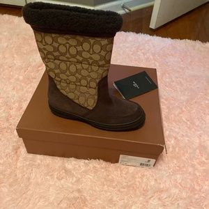 Coach Brown Boots women 8.5